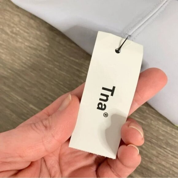 Tna Aritzia Sereno Biker Shorts High Rise Waist Pale Violet Purple Size XS - Picture 13 of 16